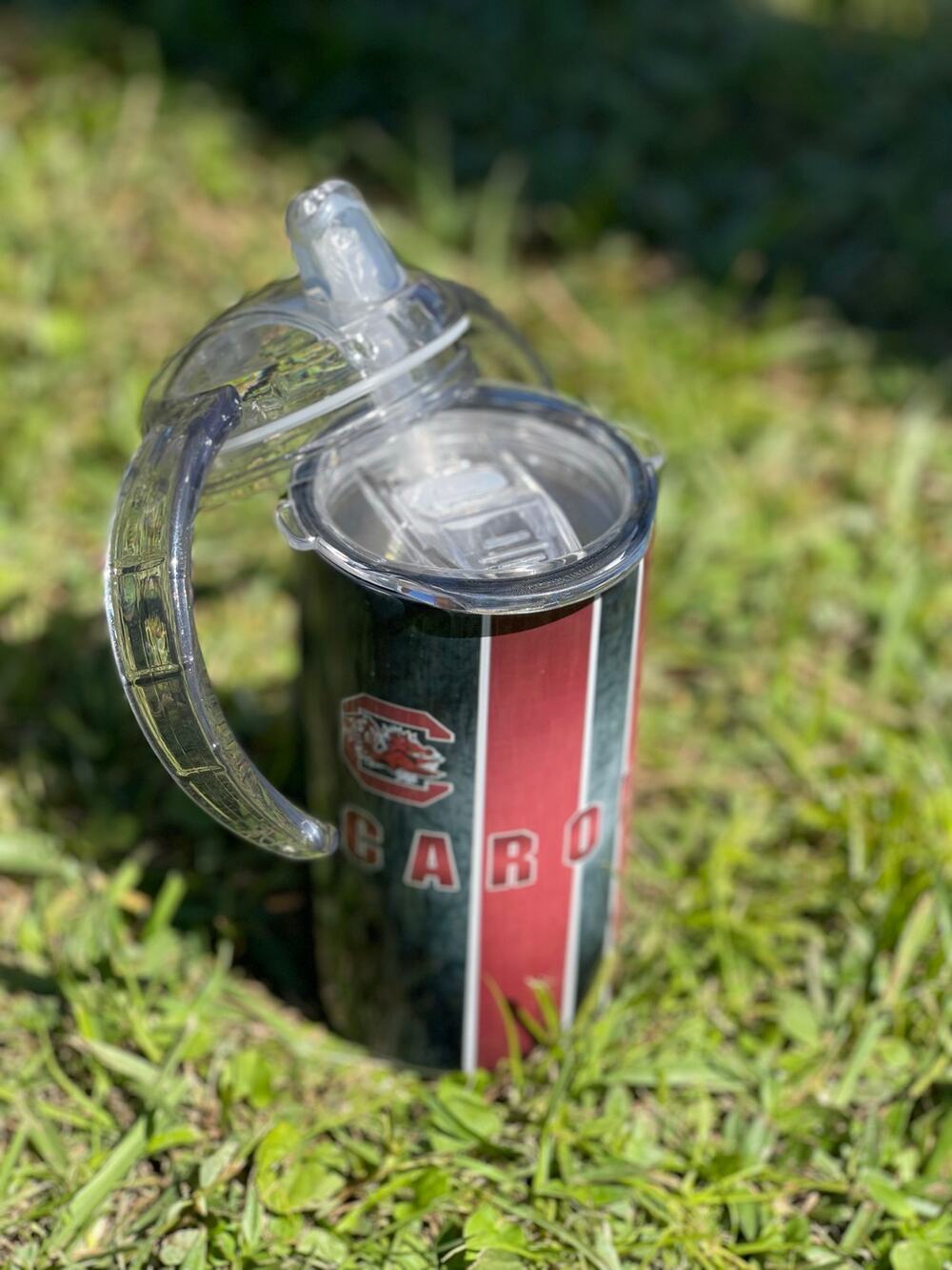 12oz Stainless Steel Sippy Cup/Tumbler South Carolina Gamecocks